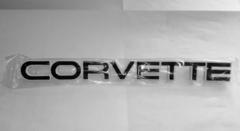 84-90 Corvette C4 Rear Bumper Emblem White